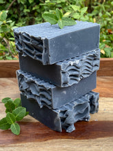 Load image into Gallery viewer, Activated Charcoal Tea Tree Soap 3 Pack